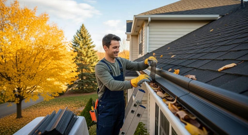 Effortless Gutter Guard Installation
